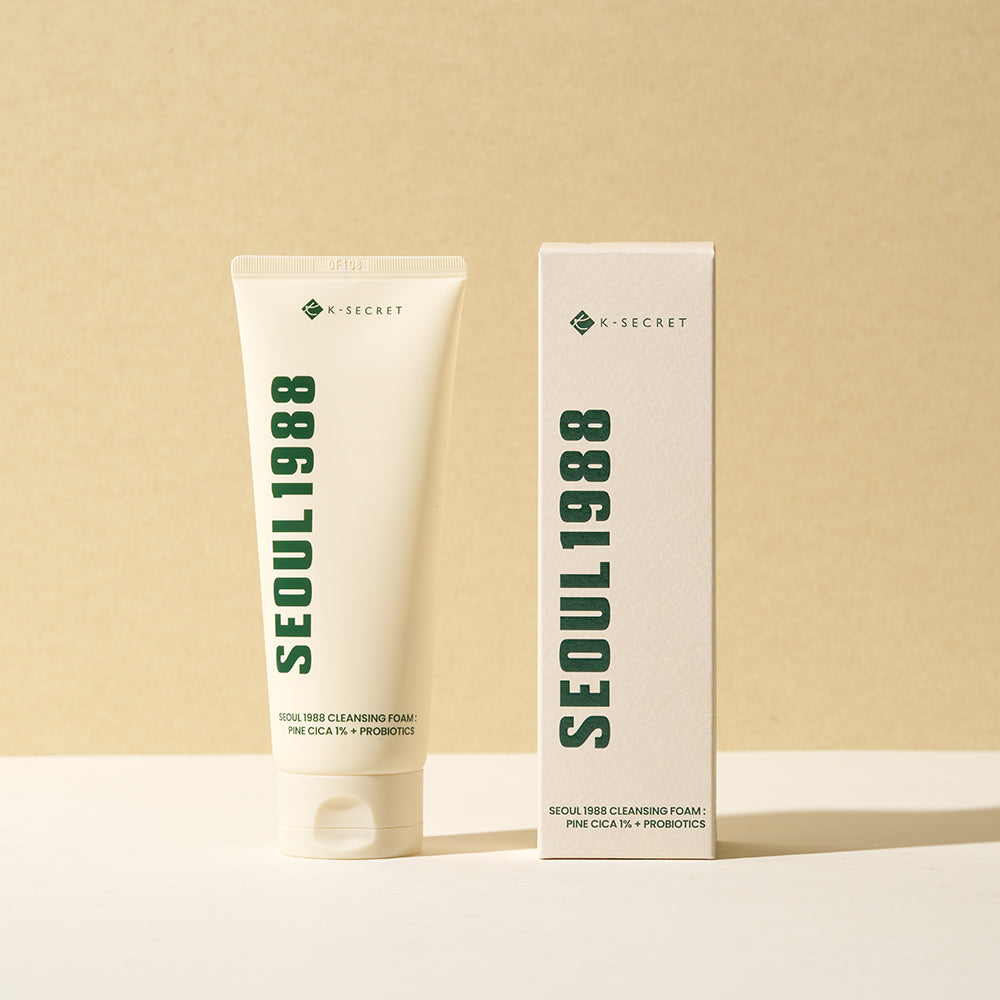 SEOUL 1988 Cleansing Foam : Pine Cica 1% + Probiotics